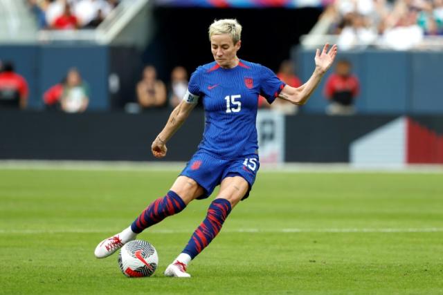 Rapinoe honored by club team OL Reign in front of record NWSL crowd