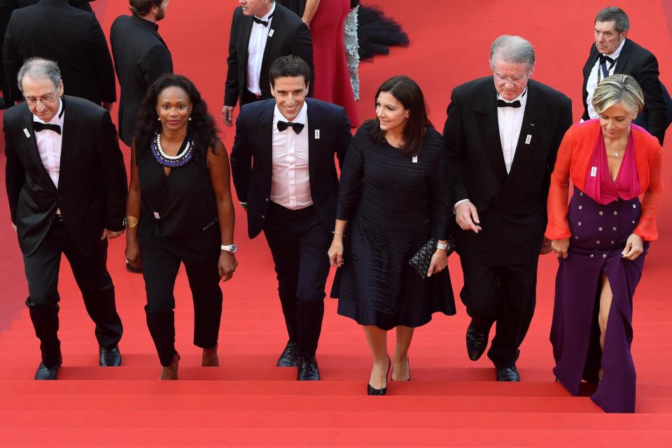 Denis Masseglia, Laura Flessel, Tony Estanguet, Anne Hidalgo, Bernard Lapasset et Valérie Pécresse