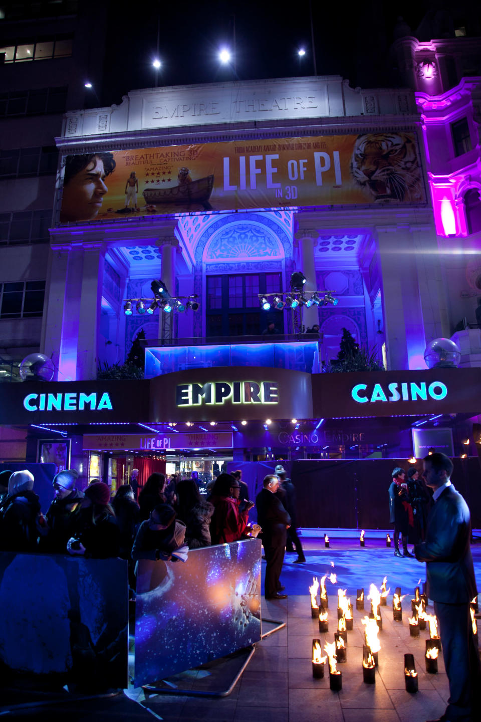 Life of Pi UK premiere