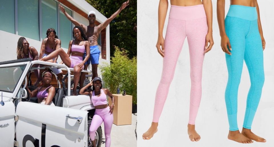 These celeb-loved leggings are 40% off right now — and sizes are going fast (Photos via @aloyoga/Instagram & Nordstrom)