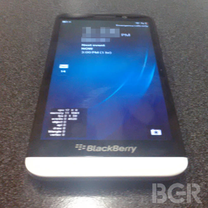 BlackBerry A10 Revealed For The First Time In Exclusive Photo