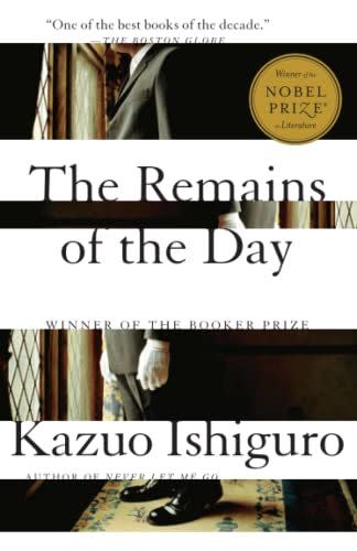 <em>The Remains of the Day</em>, by Kazuo Ishiguro