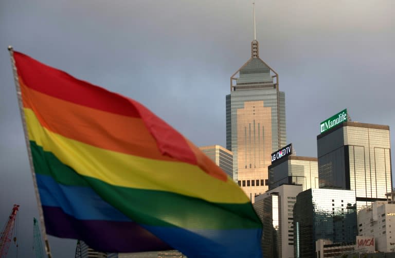 Campaigners say Hong Kong lags on LGBT rights, as the city does not recognise gay marriage and only decriminalised homosexuality in 1991