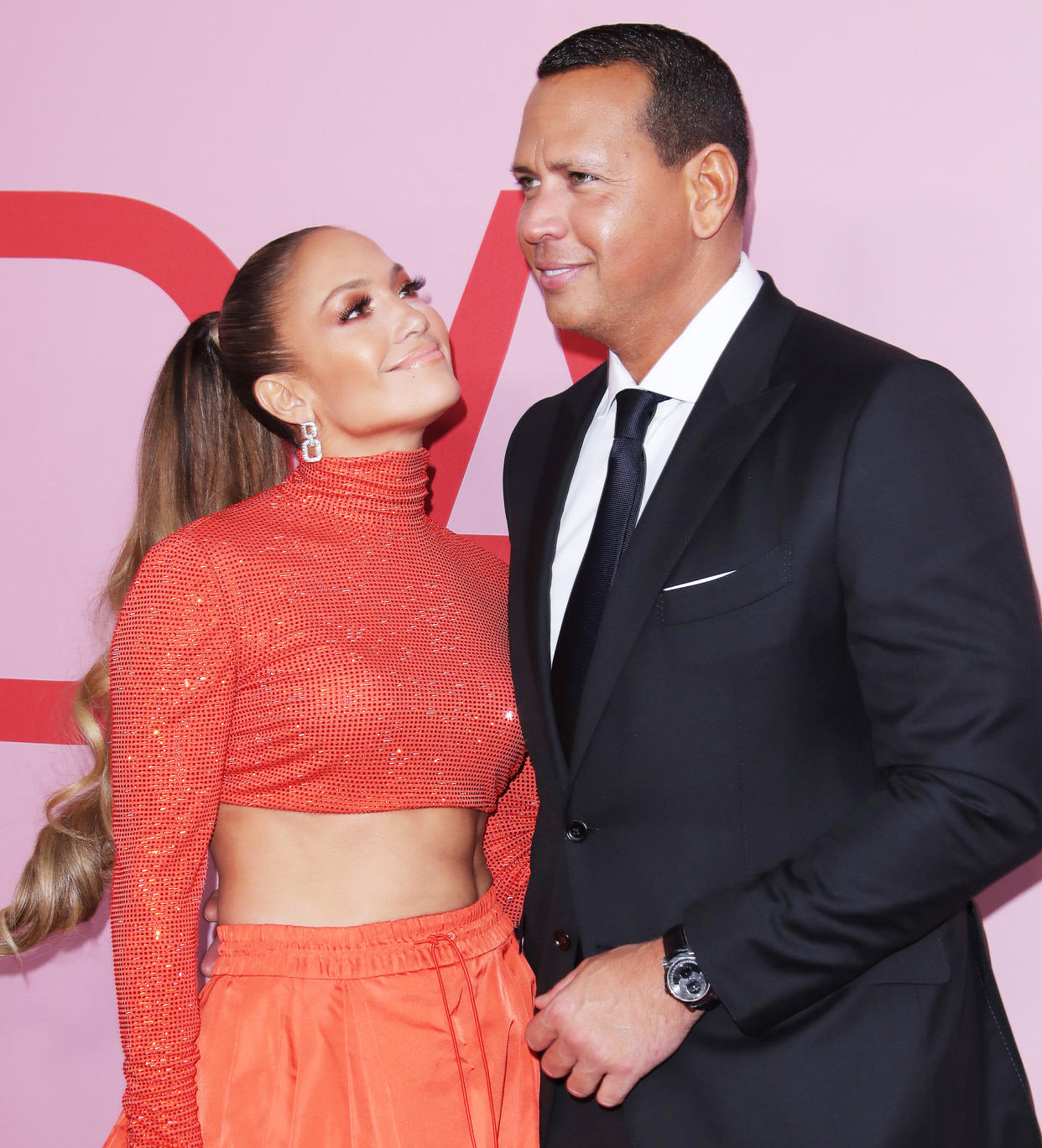 Jennifer Lopez and Alex Rodriguez PDA