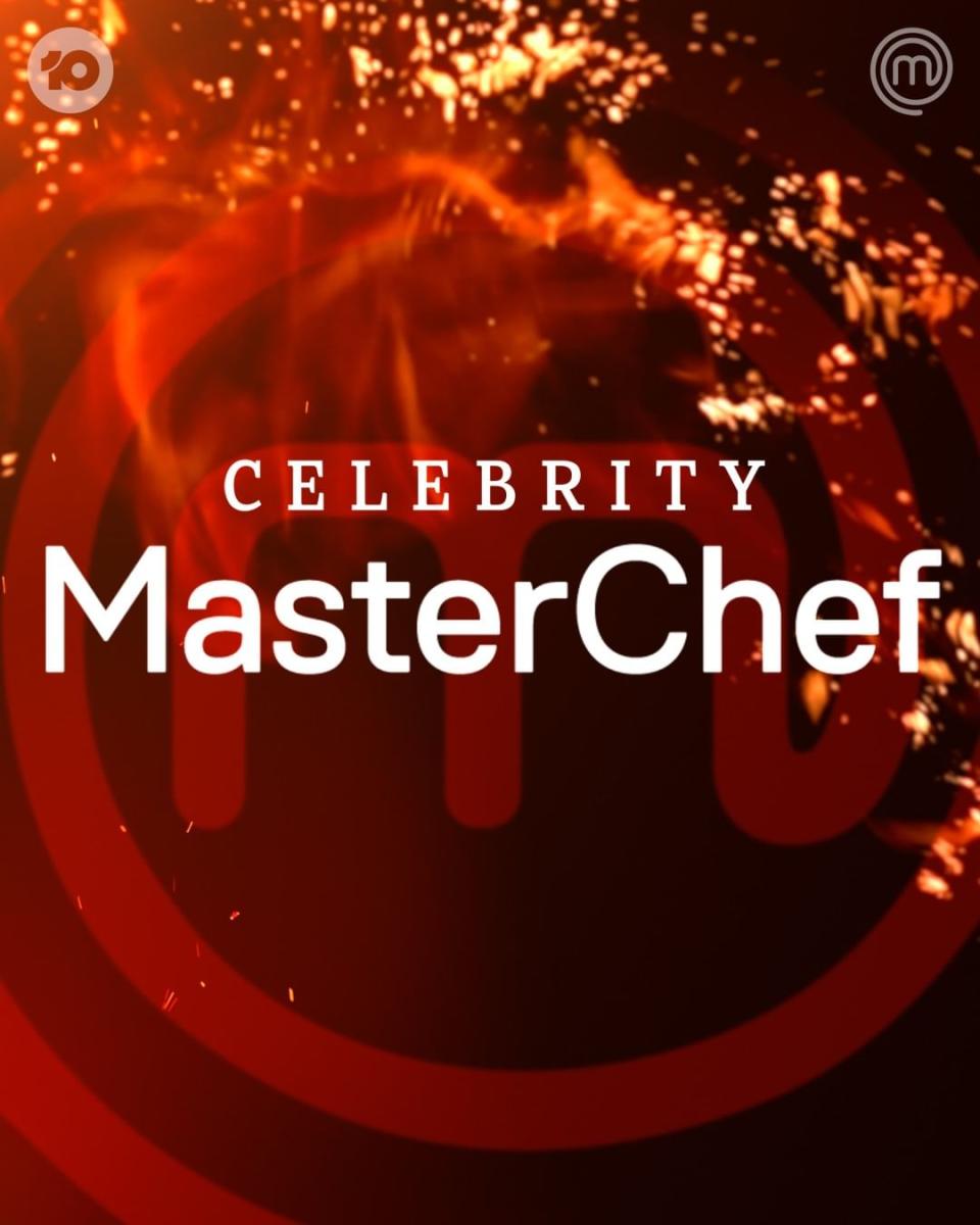 The Celebrity MasterChef Australia logo