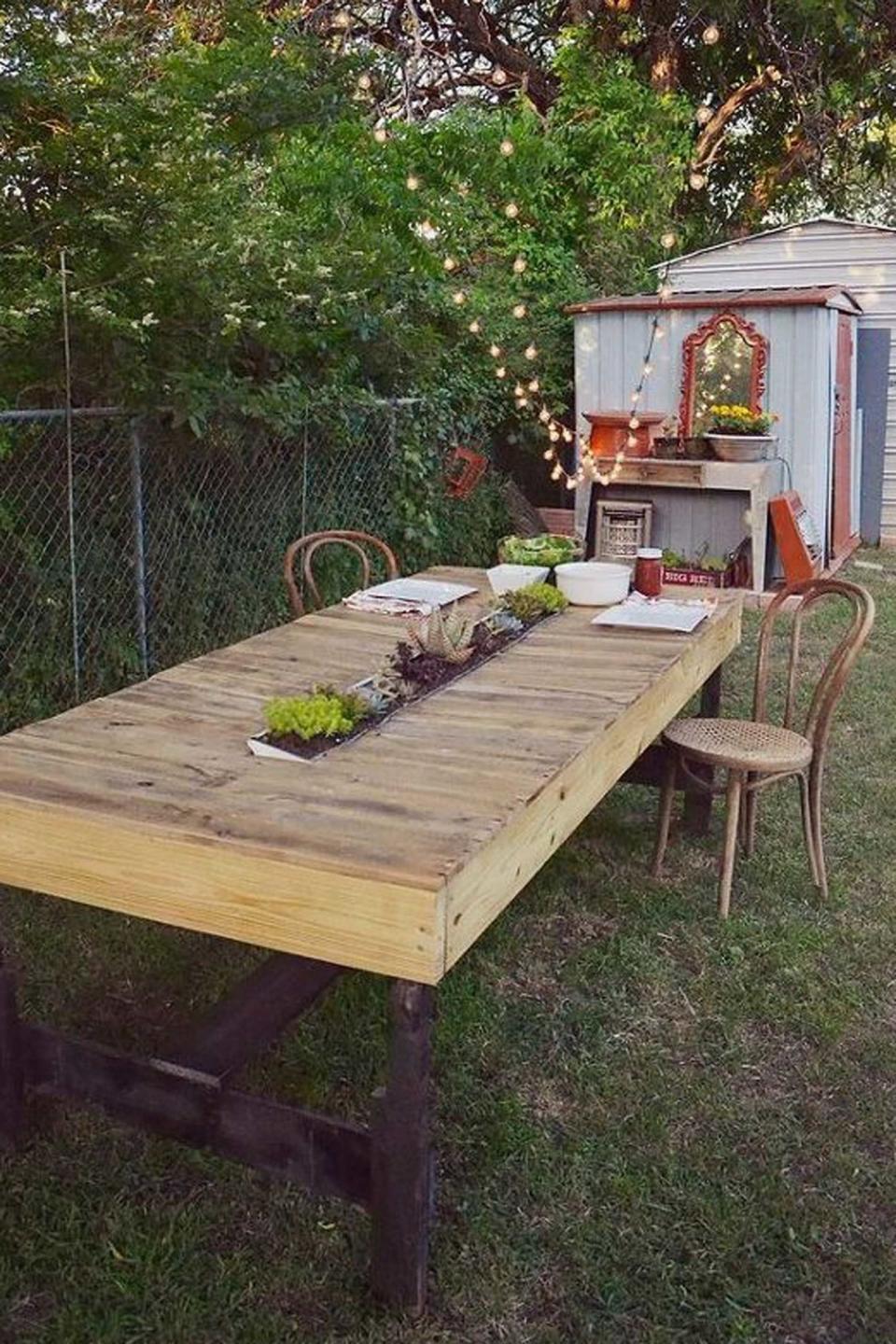 Outdoor Farmhouse Table