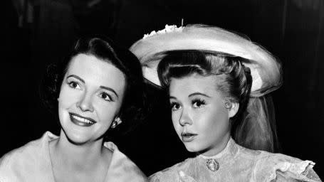 Vera-Ellen with Nancy Davis Reagan