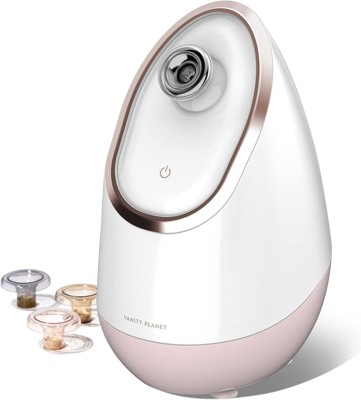 Vanity Planet Aira Ionic Facial Steamer, Rose Gold