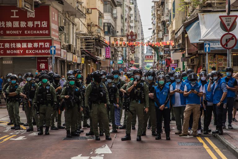 HRW denunció la represión contra los manifestantes en Hong Kong, la minoría musulmana iugur y los activistas que informan sobre el coronavirus