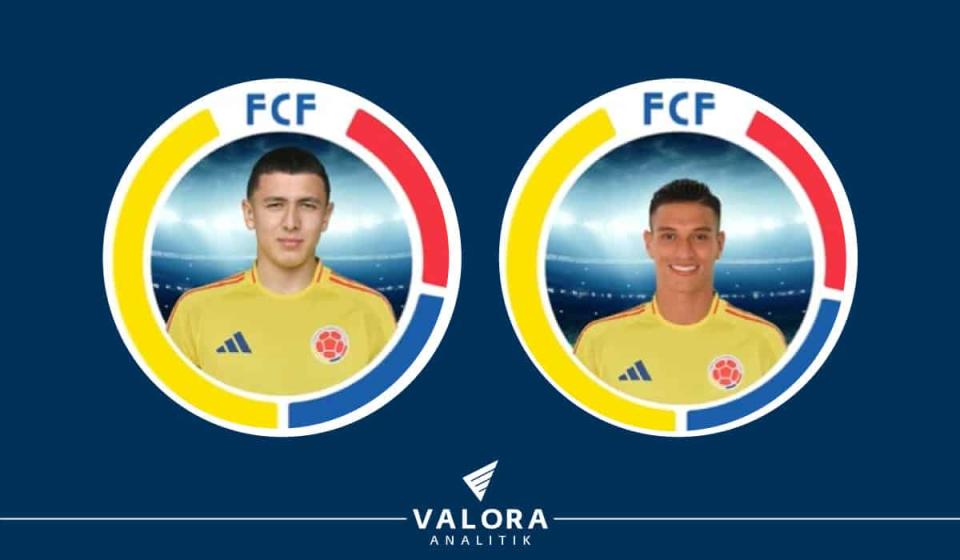 Los jugadores sorpresa de la Selección Colombia para enfrentar a España y Rumania. Imagen: X @FCFSeleccionCol