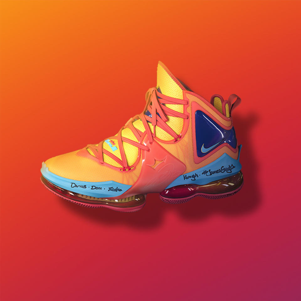 Nike LeBron 19 sneaker — NIKE