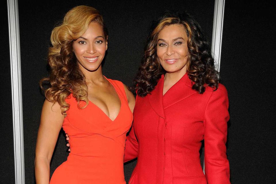 Kevin Mazur/WireImage Beyoncé and Tina Knowles-Lawson