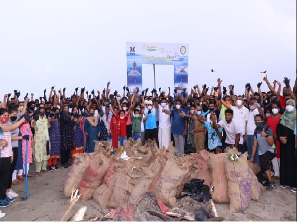 Southern Naval Command observing International Coastal Clean-up Day