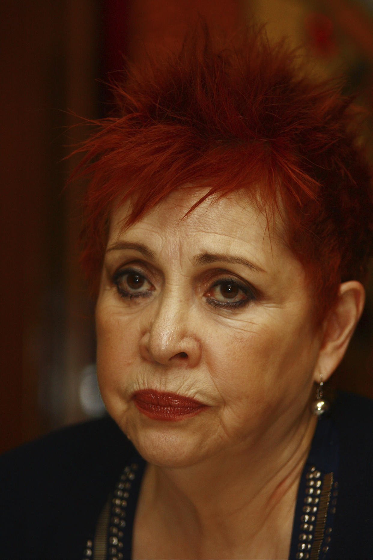 Ema Pulido dijo que bromeaba y fue un malentendido cuando recomendó violar y matar a Tefi Valenzuela.  (Photo by Leonel Martinez/Jam Media/LatinContent via Getty Images)