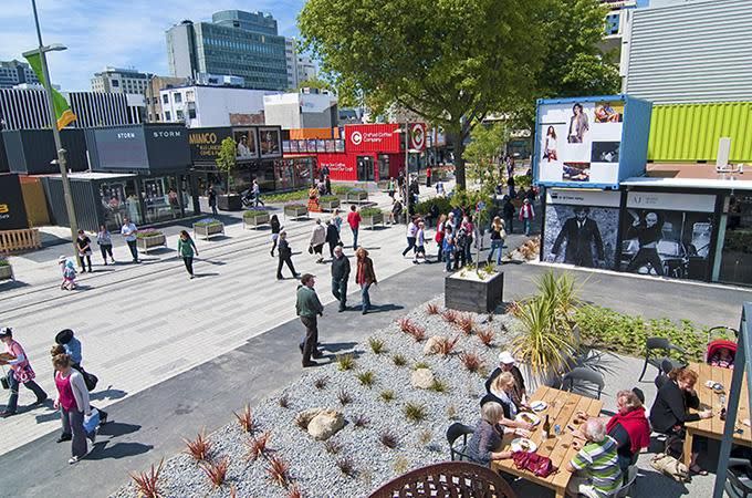 Christchurch’s Cashel Mall. Credit: David Swanson