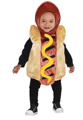 Mini Hot Dog Costume