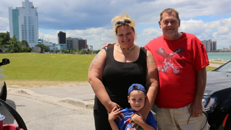 They drove 800 kilometres for tonight's fireworks show