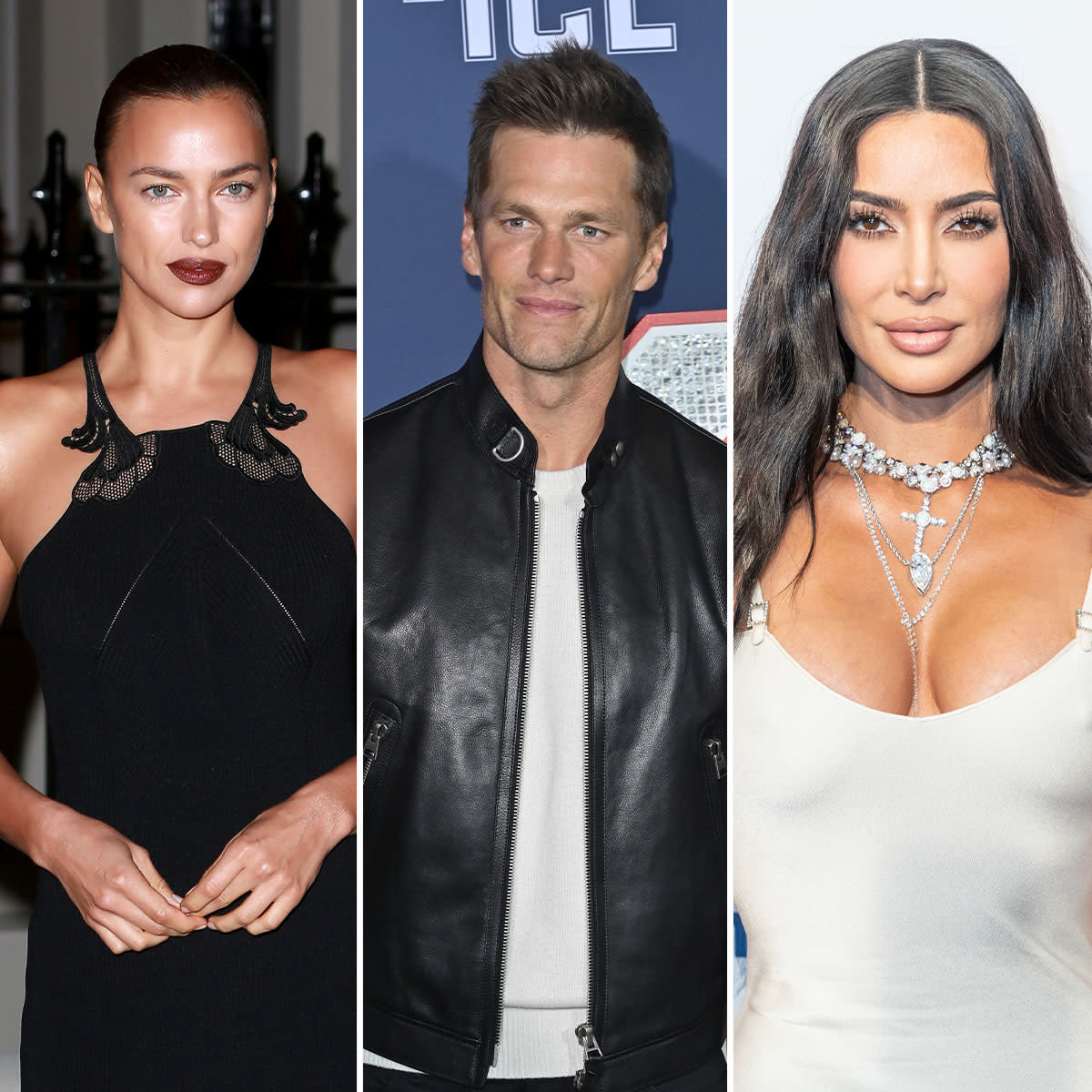 Irina Shayk Tom Brady Kim Kardashian