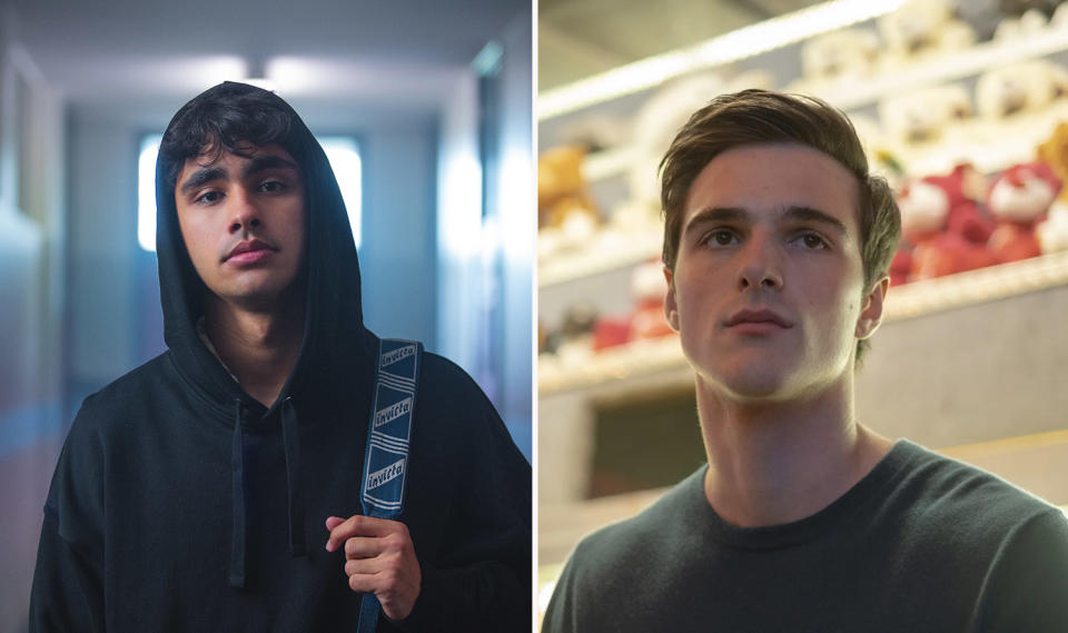 When asked if Jacob or Thomas might consider a cameo on Heartbreak High or Euphoria, the Netflix star said it wasn't impossible. Photo: Netflix/HBO