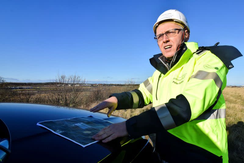 FILE PHOTO: Britishvolt executive chairman Peter Rolton at the site of the company's planned battery plant, in Blyth