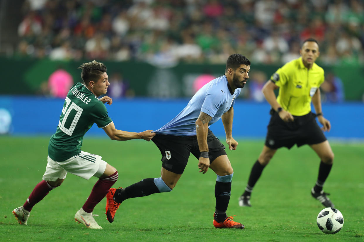 Selección Mexicana enfrentando a Uruguay en 2018. (Omar Vega/Getty Images)