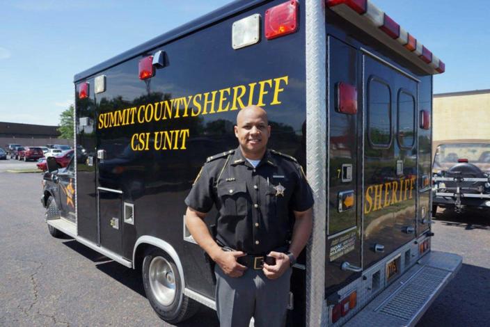 Antonio Williamson is shown outside the Summit County Jail in this undated photo.