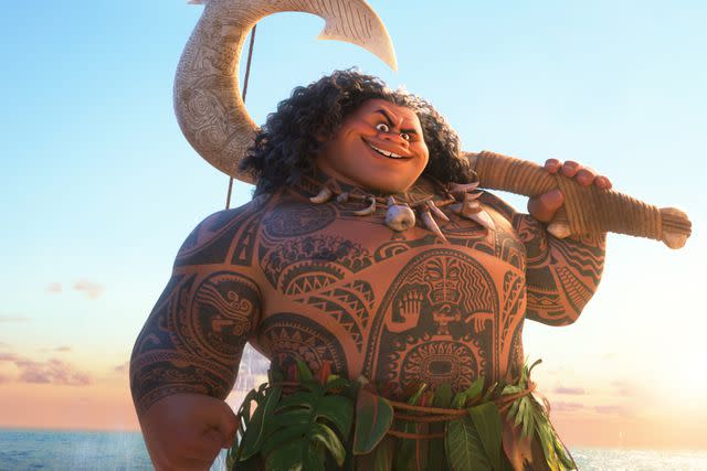 <p>Disney</p> Dwayne Johnson returns to voice Maui in 'Moana 2'