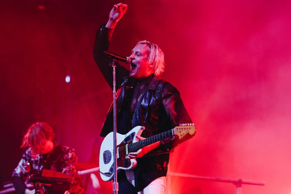 Butler on stage at Coachella in April (Getty/Coachella)