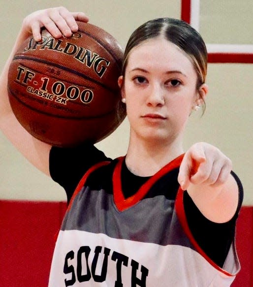 South High girls' basketball all-star Grace O'Gara.