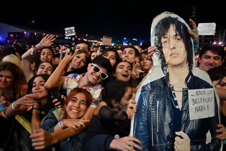 The Strokes tiene sus fanáticos en Lollapalooza Argentina
