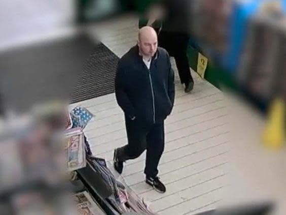 McCann at a Morrisons in Greater Manchester, where he abducted a 71-year-old woman (PA)