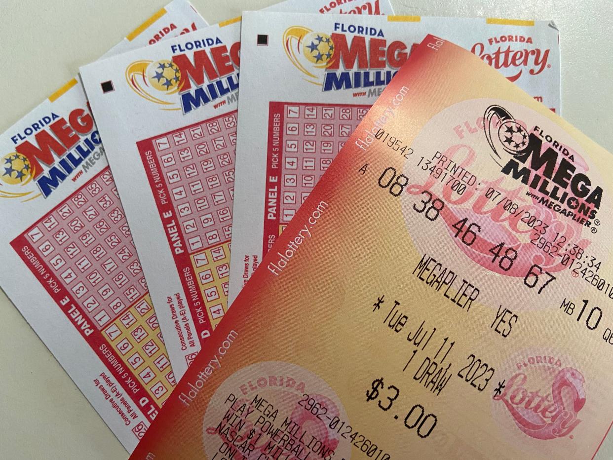 Winning Mega Millions numbers for October 17, 2023. Jackpot grows to