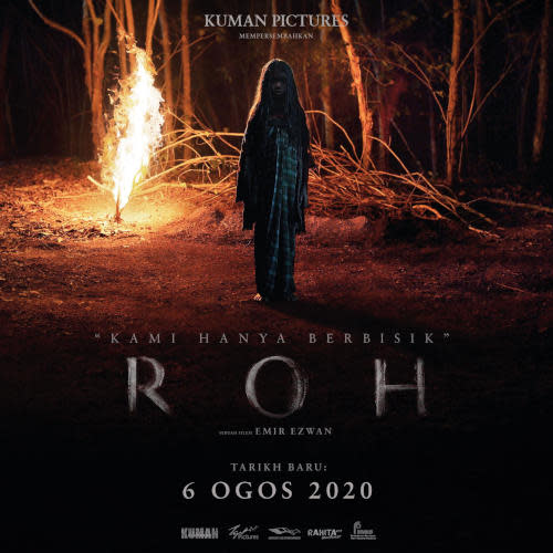 The poster for "Roh" bearing its new release date in local cinemas.