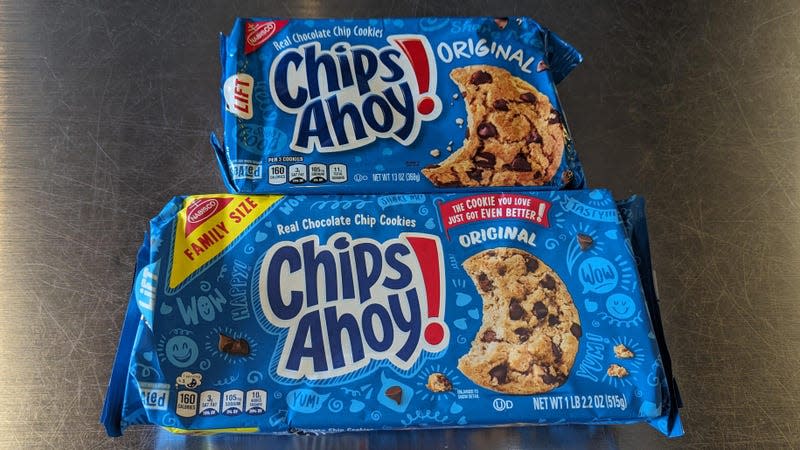 Top: Original Chips Ahoy! Bottom: The New and MMMproved Chips Ahoy! - Photo: Marnie Shure