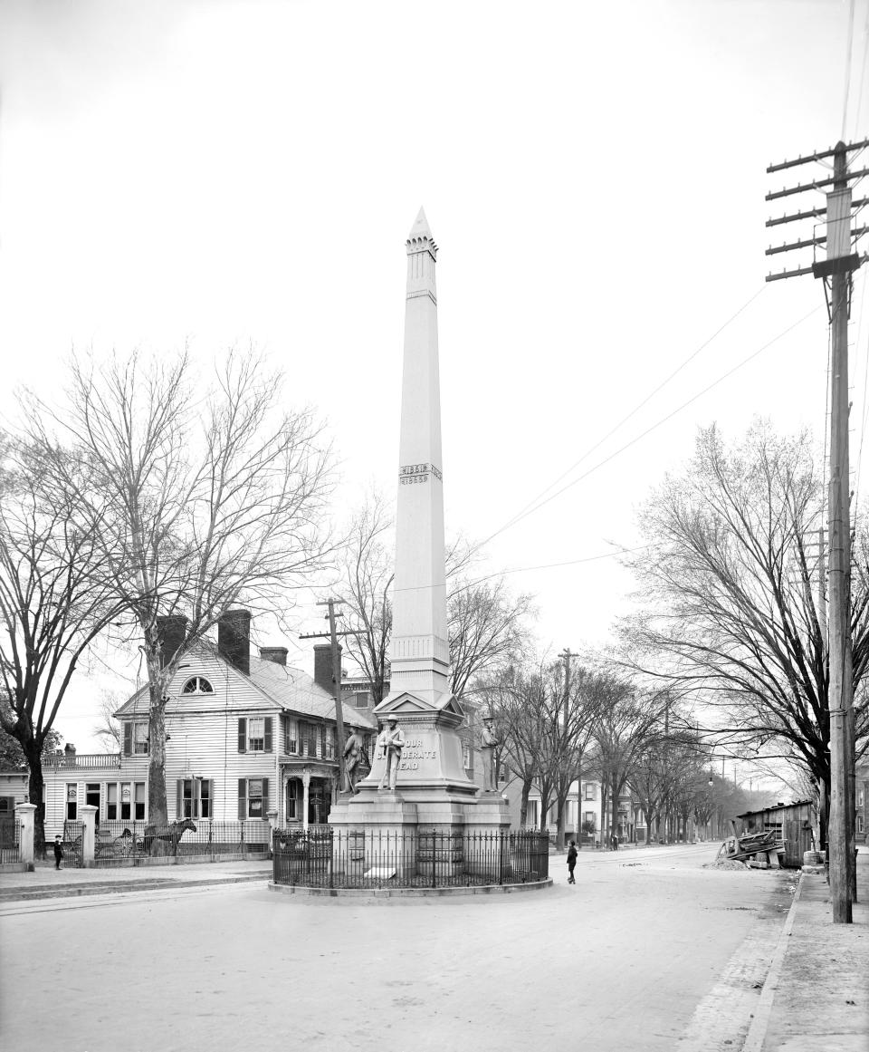 The Confederate Monument in Portsmouth, the source of the city's ongoing civic controversy. (Photo: Universal History Archive via Getty Images)