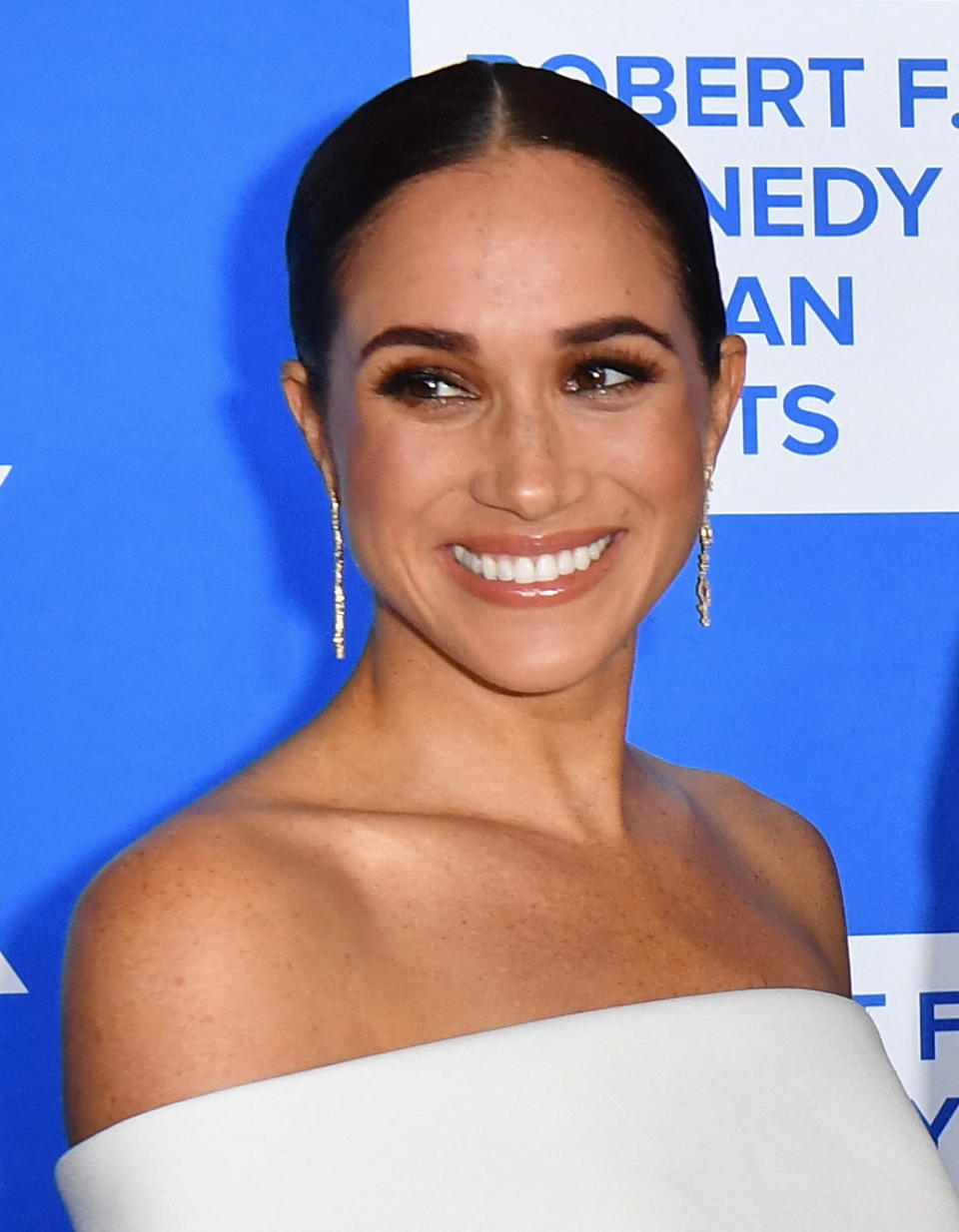 Closeup of Meghan Markle