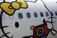 There are currently three Hello Kitty-themed Airbus A330-300 aircrafts flying between cities such as Taipei, Fukuoka, Narita, Sapporo, Incheon, Hong Kong and Guam.
