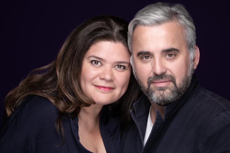 Raquel Garrido et Alexis Corbière.  - Joël Saget