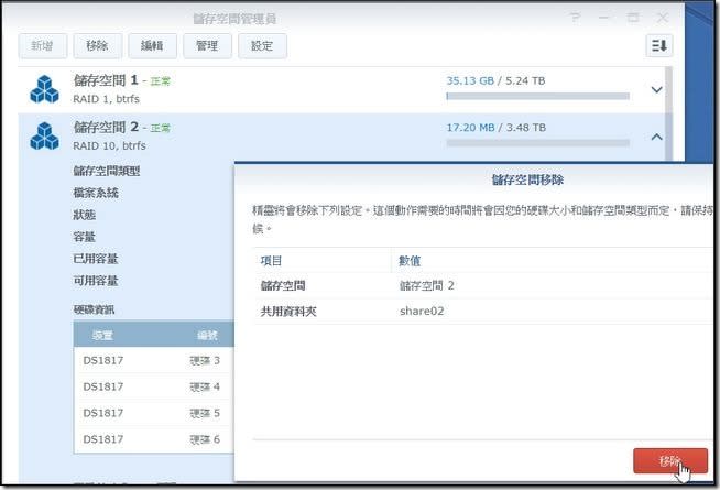 Synology DS1817+ 開箱 、評測 可安裝八顆硬碟、擴充性佳的中小企業與專業人士最愛 NAS