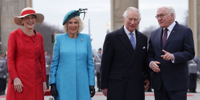 king charles iii and the queen consort visit germany day 1