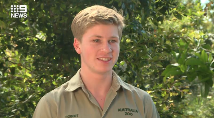 Robert Irwin on the Today show