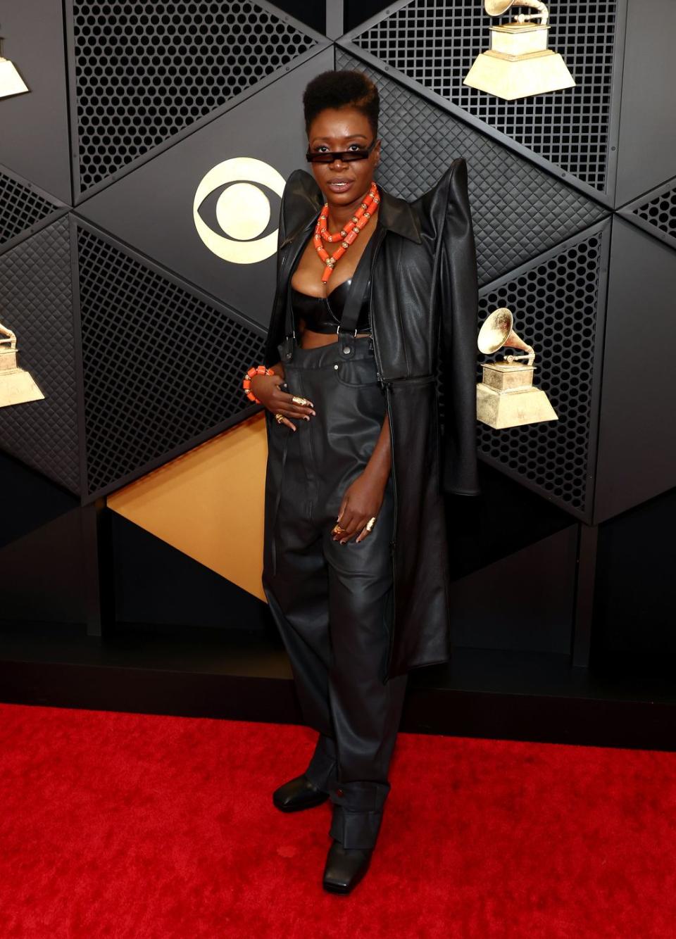 folake olowofoyeku at 66th grammy awards