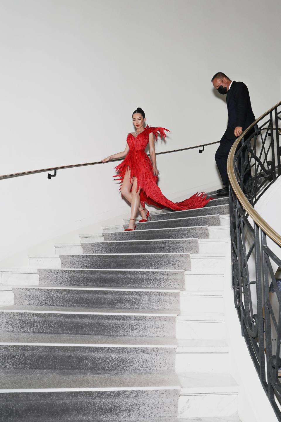 Bling Empire Star Christine Chiu Headed Straight from Couture to Cannes