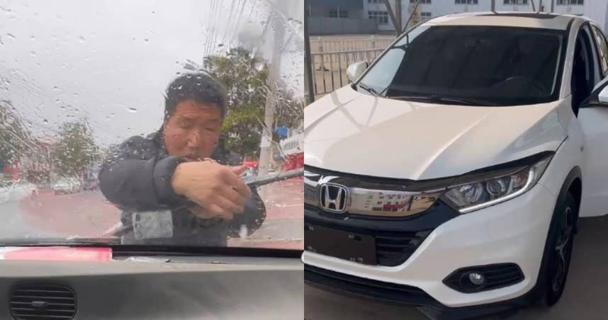 李瀟為了感謝父親一路以來的支持，決定送他一輛車。（圖／翻攝自微博）