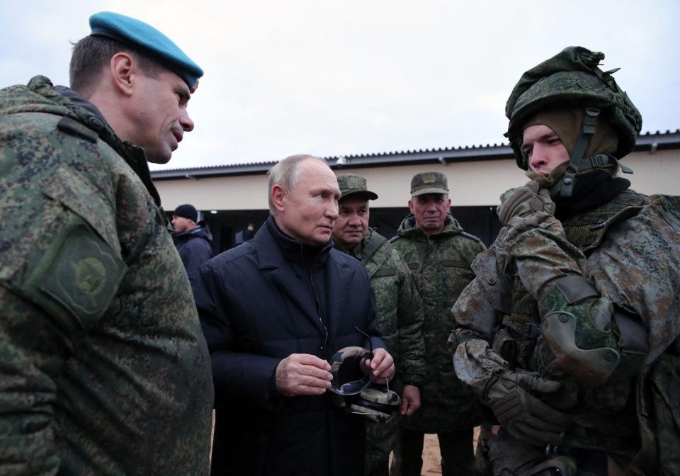 putin military training