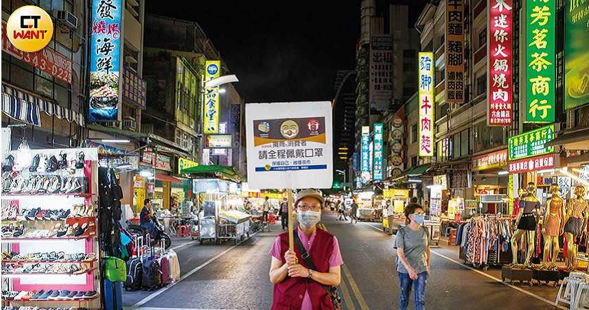 夜市經濟再受重創，高雄六合夜市（圖）及瑞豐夜市人潮大減七成以上。（圖／宋岱融攝）