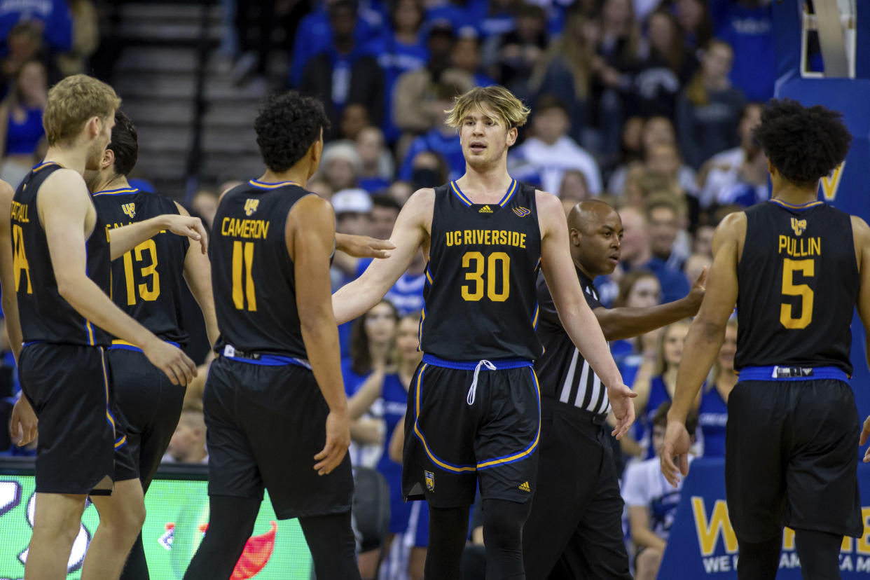 UC Riverside gave out one of the worst beats of the college basketball season against UC San Diego. (AP Photo/John Peterson)