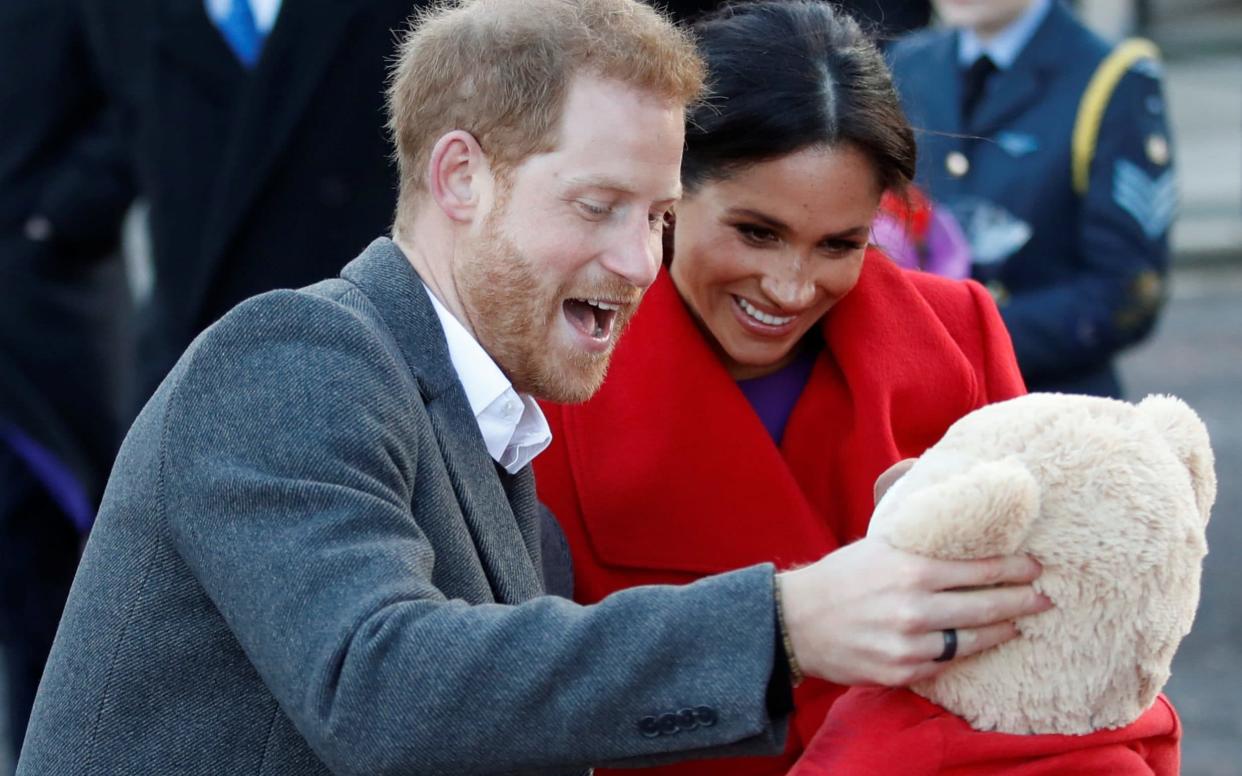 Prince Harry and the Duchess of Sussex are due to be parents any day now - REUTERS