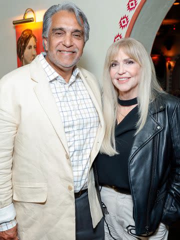 <p>Stefanie Keenan/Getty</p> Mark Alba and Catherine Alba attend the "Trigger Warning" after party on June 11, 2024 in Los Angeles, California.