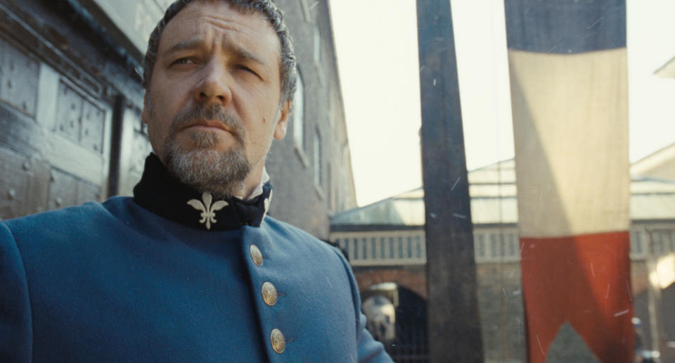 <div><p>"Russell Crowe as Inspector Javert in <i>Les Misérables</i>. He just can't sing nearly as well as the other cast members — especially for a movie that is a musical."</p><p>—<a href="https://go.redirectingat.com?id=74679X1524629&sref=https%3A%2F%2Fwww.buzzfeed.com%2Flizmrichardson%2Fworst-casting-actors-in-movies&url=https%3A%2F%2Fwww.reddit.com%2Fuser%2FFogel87767%2F&xcust=6330451%7CBF-VERIZON&xs=1" rel="nofollow noopener" target="_blank" data-ylk="slk:u/Fogel87767;elm:context_link;itc:0;sec:content-canvas" class="link ">u/Fogel87767</a></p><p>"His acting itself was just fine. The issue is that his singing was jarringly behind a lot of the other actors, especially since his main counterpart was Hugh Jackman, who has been a successful musical actor on stage. It's fine having actors that may not be the best singers, but probably not a good idea to continually put those actors in direct comparison to those that are because it highlights the major difference in ability, pulling you out of the immersion. Javert is Valjean's foil, so there's going to be constant and direct comparison between those two. You need to have the two actors on par with each other."</p><p>—<a href="https://go.redirectingat.com?id=74679X1524629&sref=https%3A%2F%2Fwww.buzzfeed.com%2Flizmrichardson%2Fworst-casting-actors-in-movies&url=https%3A%2F%2Fwww.reddit.com%2Fuser%2Fmegers67%2F&xcust=6330451%7CBF-VERIZON&xs=1" rel="nofollow noopener" target="_blank" data-ylk="slk:u/megers67;elm:context_link;itc:0;sec:content-canvas" class="link ">u/megers67</a></p></div><span> Universal / Courtesy Everett Collection</span>